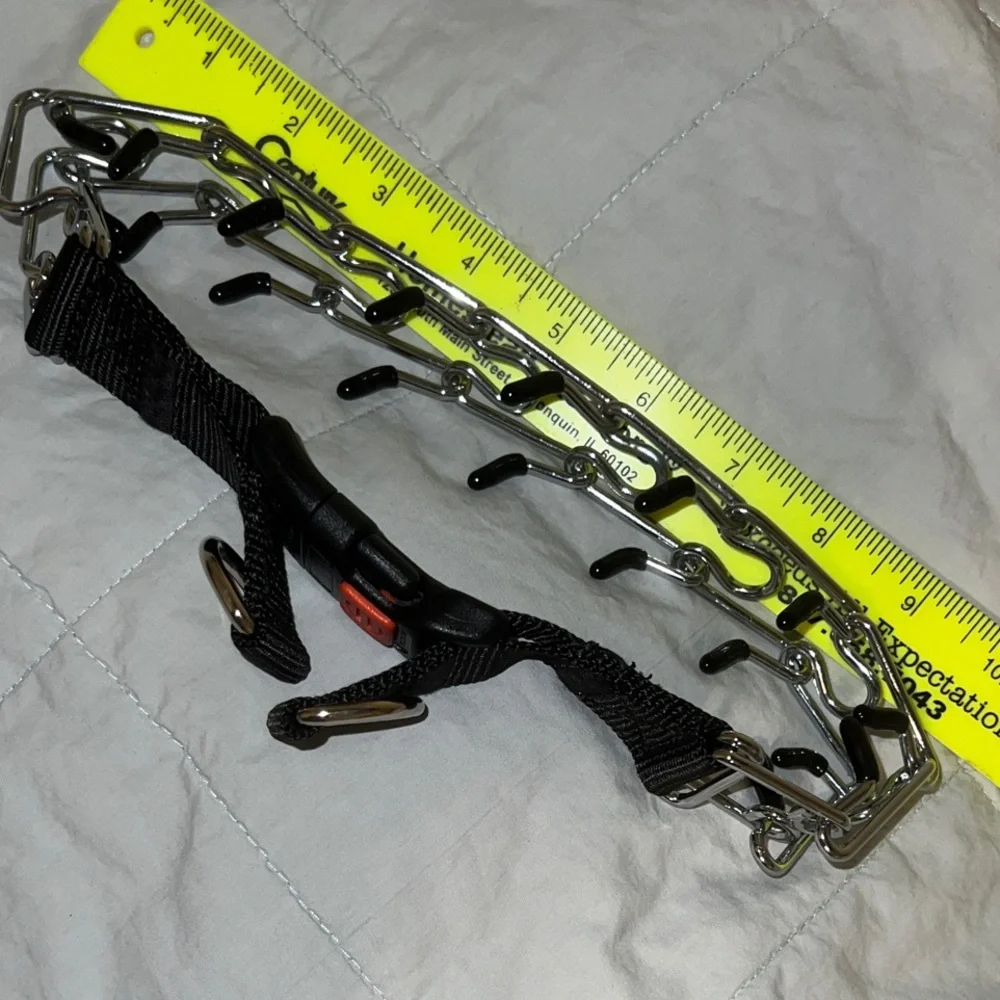 NEW! Metal Prong Dog Collar